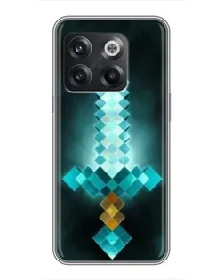 Чохол для OnePlus 10T з картинкою «Алмазний меч неон»