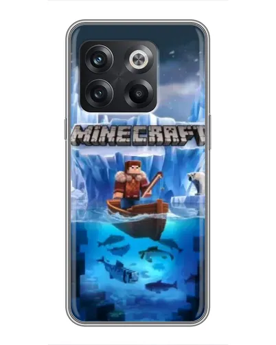 Чохол для OnePlus 10T з картинкою «Minecraft льодянийсвіт» Чохол для OnePlus 10T з картинкою «Minecraft льодянийсвіт»