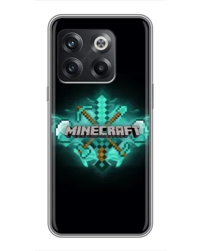 Чохол для OnePlus 10T з картинкою «Minecraft Diamond лого» Чохол для OnePlus 10T з картинкою «Minecraft Diamond лого»