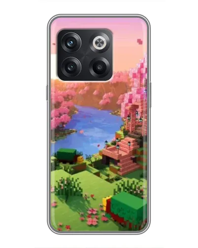 Чохол для OnePlus 10T з картинкою «Рожеве дерево Minecraft» Чохол для OnePlus 10T з картинкою «Рожеве дерево Minecraft»
