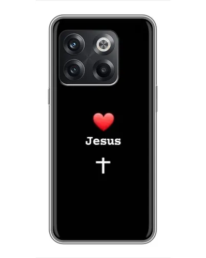 Чохол для OnePlus 10T з картинкою «Серце - Jesus» Чохол для OnePlus 10T з картинкою «Серце - Jesus»