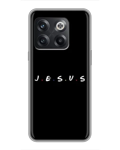 Чохол для OnePlus 10T з картинкою «Крапки віри J.E.S.U.S.» Чохол для OnePlus 10T з картинкою «Крапки віри J.E.S.U.S.»
