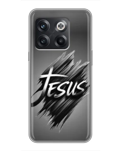 Чохол для OnePlus 10T з картинкою «Напис Jesus Graffiti» Чохол для OnePlus 10T з картинкою «Напис Jesus Graffiti»