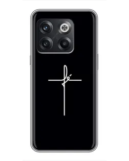 Чехол для OnePlus 10T с картинкой «Тонкий крест» Чехол для OnePlus 10T с картинкой «Тонкий крест»