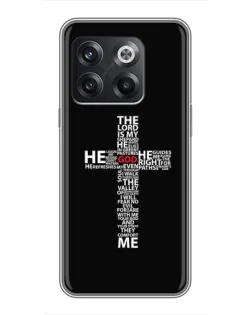 Чехол для OnePlus 10T с картинкой «Текстовый крест» Чехол для OnePlus 10T с картинкой «Текстовый крест»