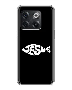 Чехол для OnePlus 10T с картинкой «Рыба Jesus» Чехол для OnePlus 10T с картинкой «Рыба Jesus»