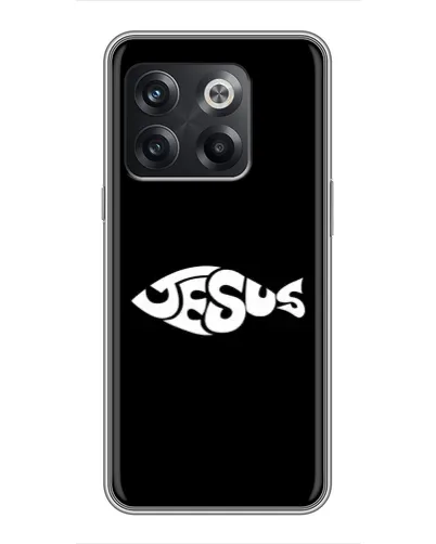 Чехол для OnePlus 10T с картинкой «Рыба Jesus» Чехол для OnePlus 10T с картинкой «Рыба Jesus»