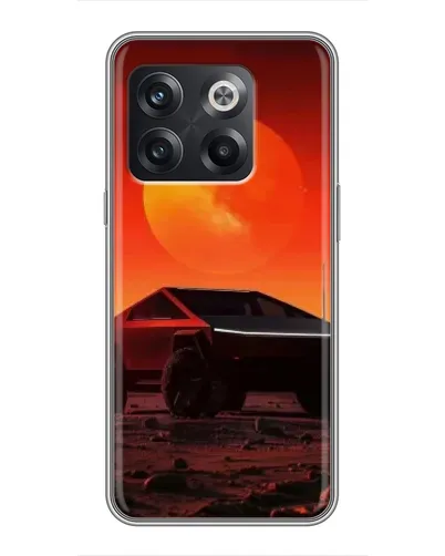 Чохол для OnePlus 10T з картинкою «Cybertruck на Марсі»