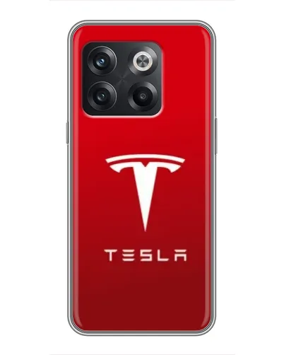 Чохол для OnePlus 10T з картинкою «Tesla Red Classic»