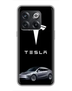 Чохол для OnePlus 10T з картинкою «Tesla Model Y»