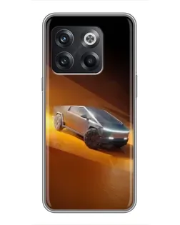 Чохол для OnePlus 10T з картинкою «Cybertruck у пустелі»