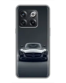 Чохол для OnePlus 10T з картинкою «Mercedes на чорному» Чохол для OnePlus 10T з картинкою «Mercedes на чорному»