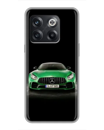 Чохол для OnePlus 10T з картинкою «Mercedes — неоновий лого» Чохол для OnePlus 10T з картинкою «Mercedes — неоновий лого»