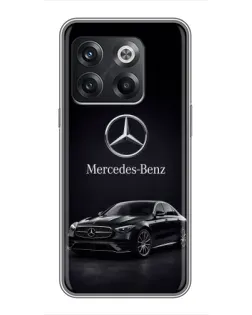 Чохол для OnePlus 10T з картинкою «Mercedes — решітка радіатора» Чохол для OnePlus 10T з картинкою «Mercedes — решітка радіатора»