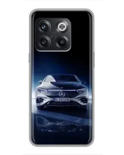 Чохол для OnePlus 10T з картинкою «Нічний Mercedes EQ» Чохол для OnePlus 10T з картинкою «Нічний Mercedes EQ»
