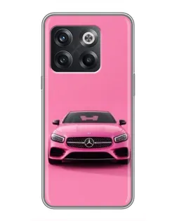Чохол для OnePlus 10T з картинкою «Рожевий Mercedes AMG» Чохол для OnePlus 10T з картинкою «Рожевий Mercedes AMG»