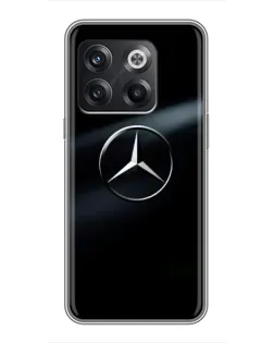Чохол для OnePlus 10T з картинкою «Mercedes на металі» Чохол для OnePlus 10T з картинкою «Mercedes на металі»