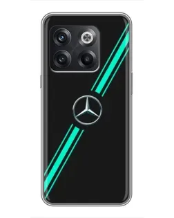 Чохол для OnePlus 10T з картинкою «Спортивні лінії Mercedes» Чохол для OnePlus 10T з картинкою «Спортивні лінії Mercedes»