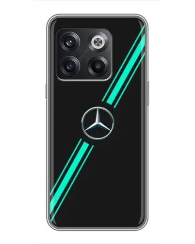 Чохол для OnePlus 10T з картинкою «Спортивні лінії Mercedes» Чохол для OnePlus 10T з картинкою «Спортивні лінії Mercedes»