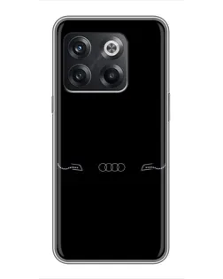 Чохол для OnePlus 10T з картинкою «Audi — світловий підпис» Чохол для OnePlus 10T з картинкою «Audi — світловий підпис»