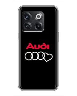 Чохол для OnePlus 10T з картинкою «Логотип Audi Heart» Чохол для OnePlus 10T з картинкою «Логотип Audi Heart»