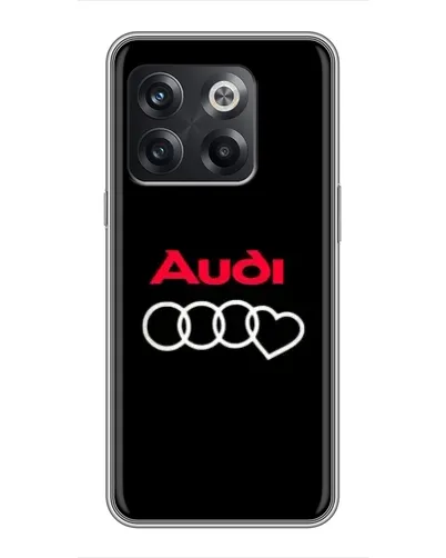 Чохол для OnePlus 10T з картинкою «Логотип Audi Heart» Чохол для OnePlus 10T з картинкою «Логотип Audi Heart»