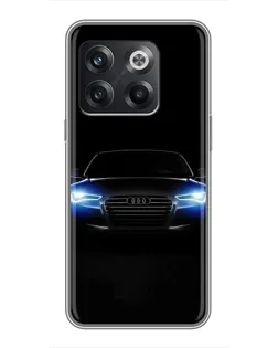 Чохол для OnePlus 10T з картинкою «Audi в неоні»