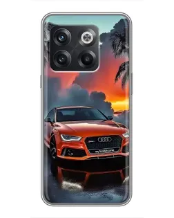 Чохол для OnePlus 10T з картинкою «Audi — захід сонця»