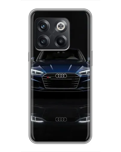 Чохол для OnePlus 10T з картинкою «Audi — нічне відображення» Чохол для OnePlus 10T з картинкою «Audi — нічне відображення»