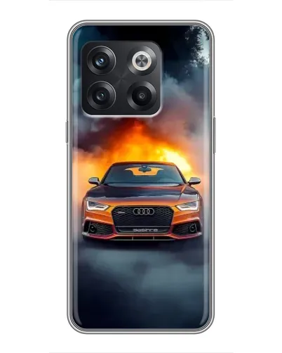Чохол для OnePlus 10T з картинкою «Audi у вогняному диму» Чохол для OnePlus 10T з картинкою «Audi у вогняному диму»