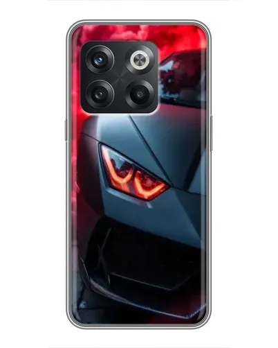Чохол для OnePlus 10T з картинкою «Lamborghini червоне сяйво»