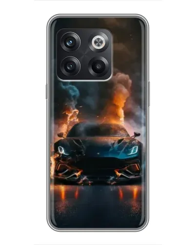 Чохол для OnePlus 10T з картинкою «Lamborghini димна естетика»