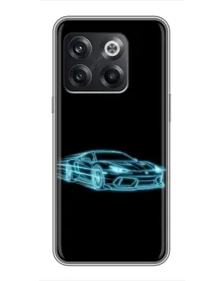 Чохол для OnePlus 10T з картинкою «Неоновий контур Lamborghini» Чохол для OnePlus 10T з картинкою «Неоновий контур Lamborghini»