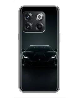 Чохол для OnePlus 10T з картинкою «Чорний Lamborghini Aventador» Чохол для OnePlus 10T з картинкою «Чорний Lamborghini Aventador»