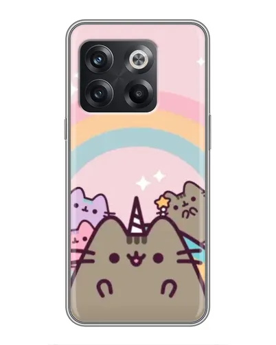 Чохол для OnePlus 10T з картинкою «Єдиноріг Pusheen» Чохол для OnePlus 10T з картинкою «Єдиноріг Pusheen»
