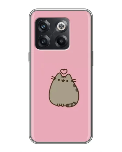 Чохол для OnePlus 10T з картинкою «Pusheen серце» Чохол для OnePlus 10T з картинкою «Pusheen серце»