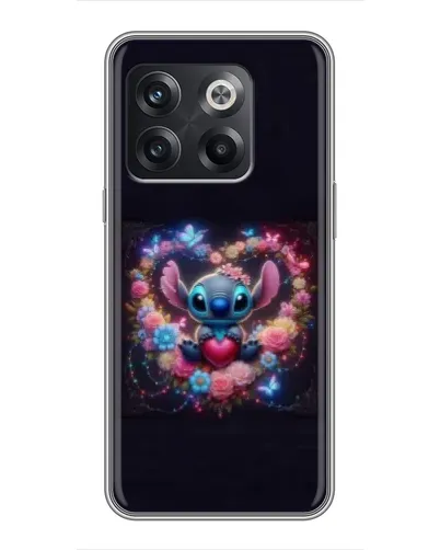 Чохол для OnePlus 10T з картинкою «Stitch у квітах» Чохол для OnePlus 10T з картинкою «Stitch у квітах»