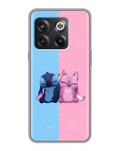 Чохол для OnePlus 10T з картинкою «Stitch та Angel Love» Чохол для OnePlus 10T з картинкою «Stitch та Angel Love»