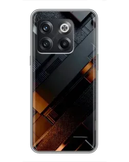 Чохол для OnePlus 10T з картинкою «Чорні геометричні блоки» Чохол для OnePlus 10T з картинкою «Чорні геометричні блоки»