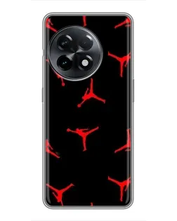 Чохол для OnePlus 11 Pro з картинкою «Jordan Red Pattern» Чохол для OnePlus 11 Pro з картинкою «Jordan Red Pattern»