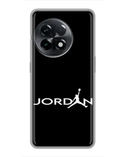 Чехол для OnePlus 11 Pro с картинкой «Jordan White Logo»