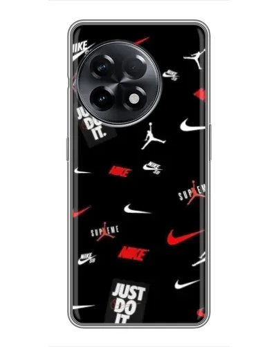 Чехол для OnePlus 11 Pro с картинкой «Nike Mix Pattern» Чехол для OnePlus 11 Pro с картинкой «Nike Mix Pattern»