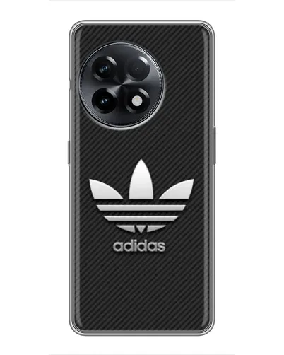 Чохол для OnePlus 11 Pro з картинкою «Adidas Карбонова текстура»