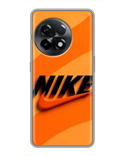 Чохол для OnePlus 11 Pro з картинкою «Помаранчевий драйв Nike»