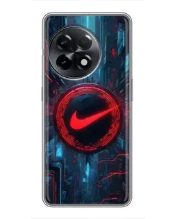 Чехол для OnePlus 11 Pro с картинкой «Техногенный стиль Nike» Чехол для OnePlus 11 Pro с картинкой «Техногенный стиль Nike»