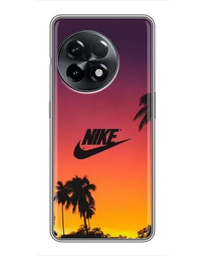 Чохол для OnePlus 11 Pro з картинкою «Nike на заході сонця»