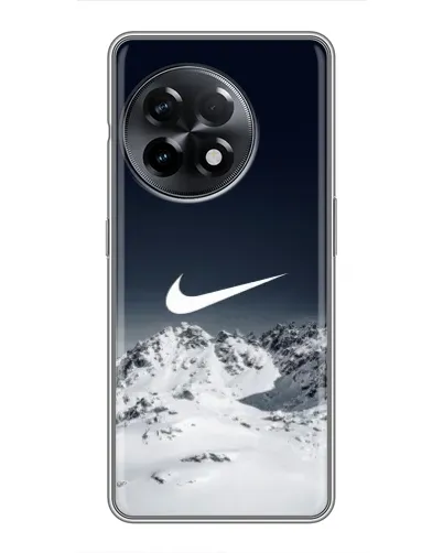 Чохол для OnePlus 11 Pro з картинкою «Nike — зимові гори»