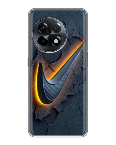 Чохол для OnePlus 11 Pro з картинкою «Об'ємний логотип Найк»