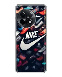Чехол для OnePlus 11 Pro с картинкой «Коллекция кроссовок Nike» Чехол для OnePlus 11 Pro с картинкой «Коллекция кроссовок Nike»