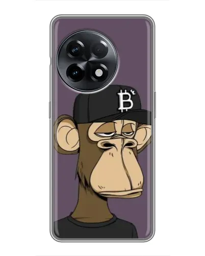 Чохол для OnePlus 11 Pro з картинкою «Bored Ape в кепці» Чохол для OnePlus 11 Pro з картинкою «Bored Ape в кепці»